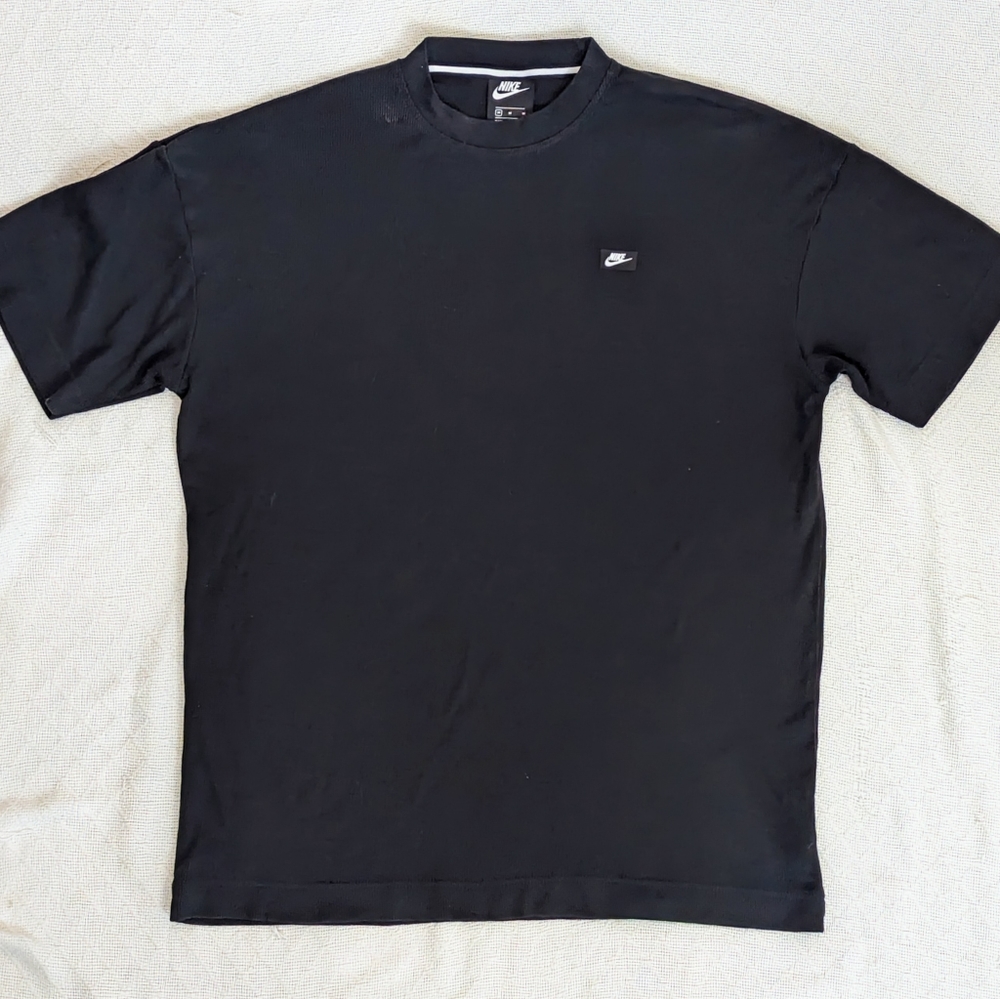 Men's Nike Air Waffle Thermal Short Sleeve Loose Fit T-Shirt CT5625 010